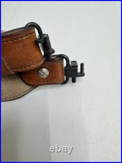 Tombstone saddlery san pedro sling brown leather vintage floral tooled