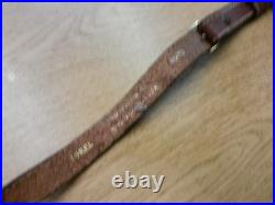 Torel 8970 Padded Rifle sling With Etched Eagle On Front Swivels Used