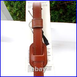 Torel Deluxe Leather Rifle Sling 8502058 Camo Woods Padded Unused In Pkg