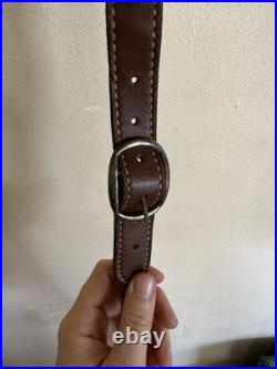 Torel Leather Vintage Gun Sling Ducks Waterfowl Hunting Made In USA