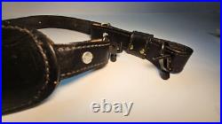 Torel Made In Texas 8950 Adjustable 26 To 36 Leather Rifle Sling With Swivels