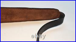 Torel Made In Texas 8950 Adjustable 26 To 36 Leather Rifle Sling With Swivels