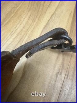 Torel Top Grain Cowhide U. S. A. 4850 Rifle Sling Deer Design Needs Repair
