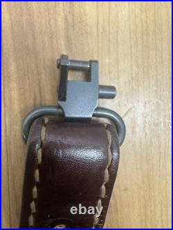 Torel Top Grain Cowhide U. S. A. 4850 Rifle Sling Deer Design Needs Repair