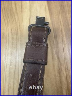Torel Top Grain Cowhide U. S. A. 4850 Rifle Sling Deer Design Needs Repair