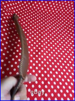 Torel White Stitched Padded Suede Backed Leather Rifle Sling With Swivels