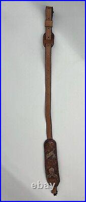 Torrel 4818 Rifle Sling Leather Top Grain Cowhide Deer