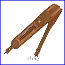 Tourbon Rifle Sling. 22 Ammo Holder Pouch Finger Rest withSwivels for Marlin Ruger