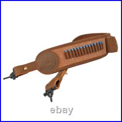 Tourbon Rifle Sling. 22 Ammo Holder Pouch Finger Rest withSwivels for Marlin Ruger