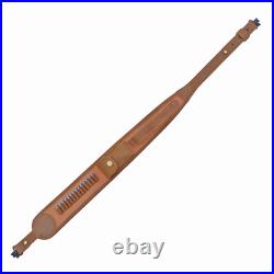 Tourbon Shooting Rifle Sling. 22LR Ammo Holder Pouch Finger Rest Loop withSwivels