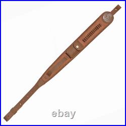 Tourbon Shooting Rifle Sling. 22LR Ammo Holder Pouch Finger Rest Loop withSwivels