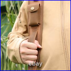 Tourbon Shooting Rifle Sling. 22LR Ammo Holder Pouch Finger Rest Loop withSwivels