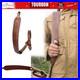 Tourbon-Vintage-Leather-Rifle-Sling-Gun-Carry-Strap-Shooting-Rest-Pair-Swivels-01-ti