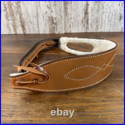 Triple K Style 300 Krasne's 3 Finger Shotgun Rifle Sling Walnut Oil Leather VNTG