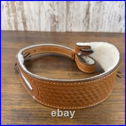 Triple K Style 300 Krasne's 3 Finger Shotgun Rifle Sling Walnut Oil Leather VNTG