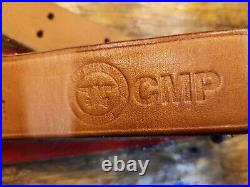 Turner Saddlery Co Leather Model 1907 Rifle Sling 1903 Springfield M1 Garand CMP