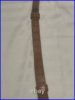 Turner Saddlery Mfg 54 USGI National Match Leather Rifle Sling TSCO