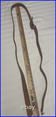 Turner Saddlery Mfg 54 USGI National Match Leather Rifle Sling TSCO