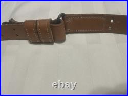 Turner Saddlery Mfg 54 USGI National Match Leather Rifle Sling TSCO