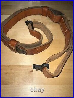 Turner Saddlery NM Leather Sling with Uncle Mike's HD Swivels