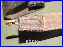 US Army Indian Wars TRAPDOOR SPRINGFIELD WATERVLIET ARSENAL LEATHER RIFLE SLING