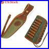 US-Classic-Real-Leather-Rifle-Sling-with-Matched-Gun-Buttstock-Ammo-Holder-01-ncpd
