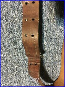 US Military M1907 Leather Rifle Sling