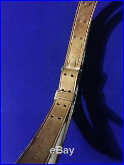 US Military M1907 Leather Rifle Sling Vietnam War 1964