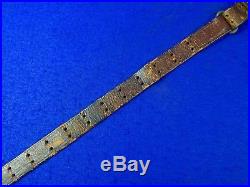 US WW1 Leather Sling for Springfield 1903 M1 Garand Rifle