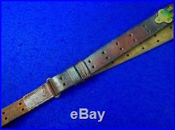 US WW1 Leather Sling for Springfield 1903 M1 Garand Rifle