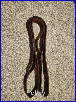 US pre WWI M1907 Leather Rifle Sling dated 1910 1903 springfield