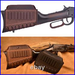 USA 1 Set Canvas Rifle Buttstock Holder, Gun Sling For. 308.30-06 Right / Left
