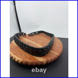 Uncle Mike Alligator Hornback Rifle Sling Unisex OS Black Buffalo Nickel accents