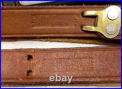 Uncle Mike's Leather 1 Rifle Slings & Swivels-Lot of 2