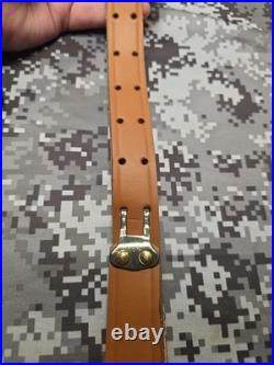 Uncle Mikes Military Leather Buckle Rifle Sling