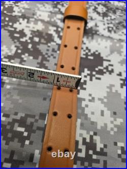 Uncle Mikes Military Leather Buckle Rifle Sling