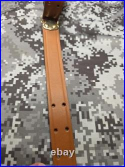Uncle Mikes Military Leather Buckle Rifle Sling