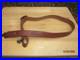 VINTAGE-MINTY-COND-SAVAGE-MARKED-1-WIDE-LEATHER-BUCKLE-RIFLE-SLING-WithSWIVEL-S-01-wgu