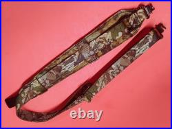 VTG Advantage RealTree Camo Sling Padded Suede Back RIFLE SHOTGUN Talon Swivels