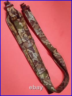 VTG Advantage RealTree Camo Sling Padded Suede Back RIFLE SHOTGUN Talon Swivels
