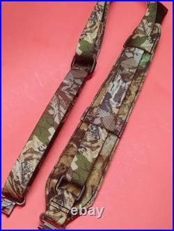 VTG Advantage RealTree Camo Sling Padded Suede Back RIFLE SHOTGUN Talon Swivels