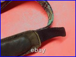 VTG Advantage RealTree Camo Sling Padded Suede Back RIFLE SHOTGUN Talon Swivels