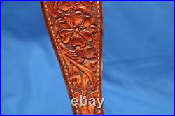 VTG Arvo Ojala gun leather rifle sling Antelope pronghorn Rare find! Never used