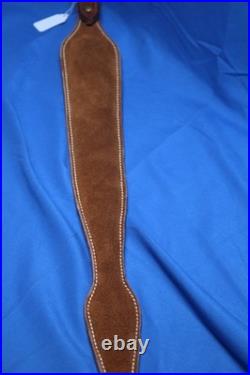 VTG Arvo Ojala gun leather rifle sling Antelope pronghorn Rare find! Never used