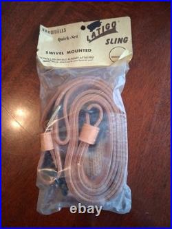 VTG Brownells Quick-Set Latigo Sling Swivel Mounted Made in West Germany NEW