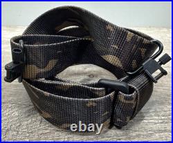 VTG Mossy Oak Greenleaf Camo 1.25 Nylon Web Rifle Shotgun Sling with Swivels