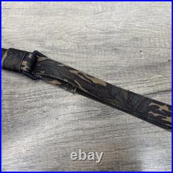VTG Mossy Oak Greenleaf Camo 1.25 Nylon Web Rifle Shotgun Sling with Swivels