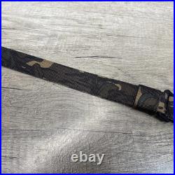 VTG Mossy Oak Greenleaf Camo 1.25 Nylon Web Rifle Shotgun Sling with Swivels