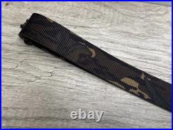 VTG Mossy Oak Greenleaf Camo 1.25 Nylon Web Rifle Shotgun Sling with Swivels