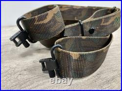 VTG Mossy Oak Greenleaf Camo Nylon Web Gun Rifle Shotgun Sling 1.25 with Swivels